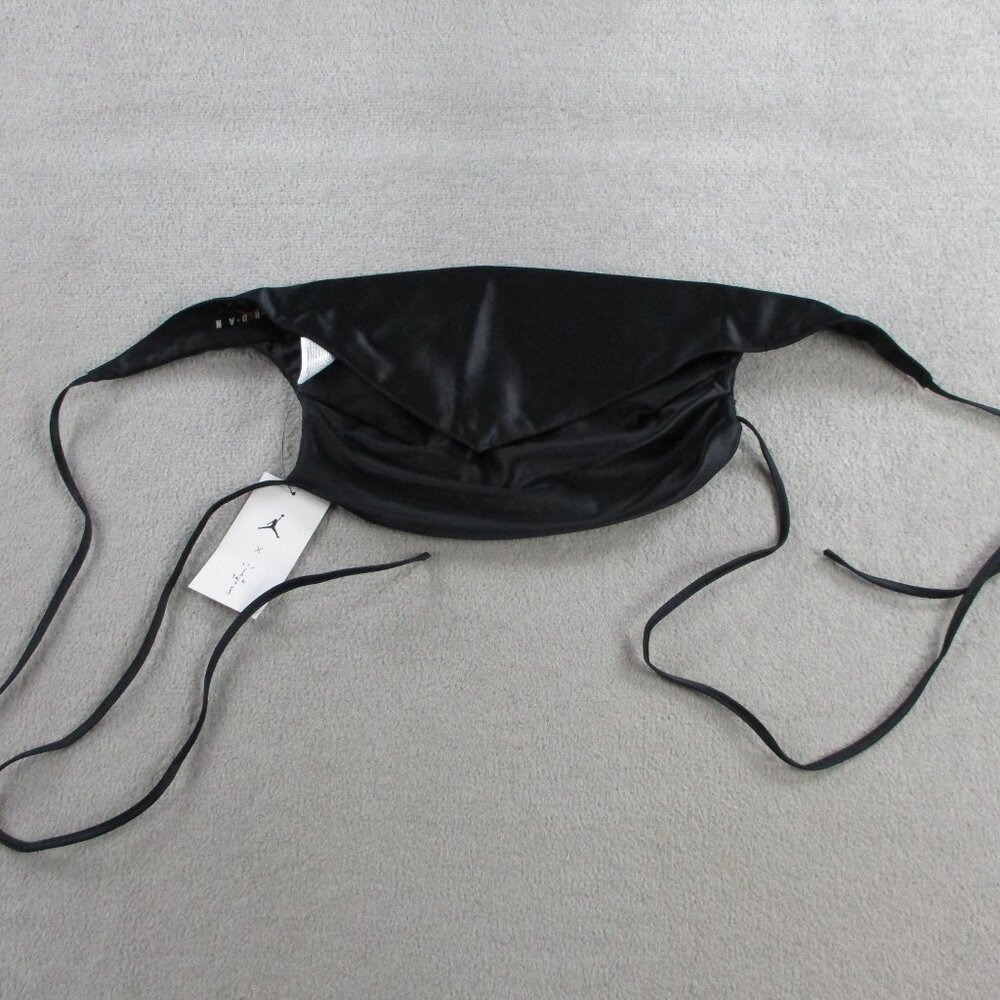 Nike Jordan X Travis Scott Womens Black Tank Size‎ XS Open Back Tie FD9115 NEW - Picture 3 of 8